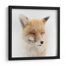Zorro invernal sereno - Doris Reindl | Cuadro decorativo de Canvas Lab