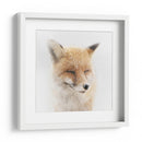 Zorro invernal sereno - Doris Reindl | Cuadro decorativo de Canvas Lab