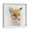 Zorro invernal sereno - Doris Reindl | Cuadro decorativo de Canvas Lab