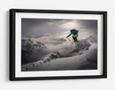 Salto de esquí de montaña épico - Sandi Bertoncelj | Cuadro decorativo de Canvas Lab