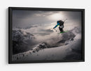 Salto de esquí de montaña épico - Sandi Bertoncelj | Cuadro decorativo de Canvas Lab