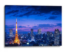 Torre de Tokio al atardecer - Takao Kataoka | Cuadro decorativo de Canvas Lab