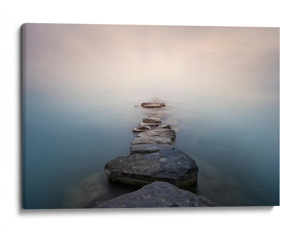 Sendero de piedra brumoso - Joaquin Guerola | Cuadro decorativo de Canvas Lab