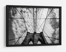 Vista hacia arriba del puente de Brooklyn - Twenty Eight | Cuadro decorativo de Canvas Lab