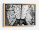 Vista hacia arriba del puente de Brooklyn - Twenty Eight | Cuadro decorativo de Canvas Lab