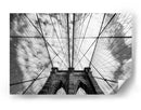 Vista hacia arriba del puente de Brooklyn - Twenty Eight | Cuadro decorativo de Canvas Lab