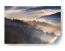 Serenidad de la Montaña Brumosa - Dora Artemiadi | Cuadro decorativo de Canvas Lab
