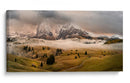 Valle de la montaña brumosa - Marian Kuric QEP | Cuadro decorativo de Canvas Lab