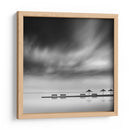 Serenidad en la playa nublada - George Digalakis | Cuadro decorativo de Canvas Lab
