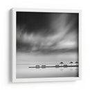 Serenidad en la playa nublada - George Digalakis | Cuadro decorativo de Canvas Lab