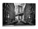 Vista del puente de Manhattan en DUMBO - Lidia Vanhamme | Cuadro decorativo de Canvas Lab