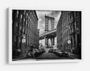 Vista del puente de Manhattan en DUMBO - Lidia Vanhamme | Cuadro decorativo de Canvas Lab