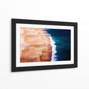 Vista aérea de la playa y el océano - Caroline Bomers | Cuadro decorativo de Canvas Lab