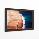 Vista aérea de la playa y el océano - Caroline Bomers | Cuadro decorativo de Canvas Lab
