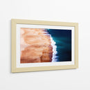 Vista aérea de la playa y el océano - Caroline Bomers | Cuadro decorativo de Canvas Lab