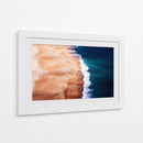Vista aérea de la playa y el océano - Caroline Bomers | Cuadro decorativo de Canvas Lab