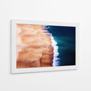 Vista aérea de la playa y el océano - Caroline Bomers | Cuadro decorativo de Canvas Lab