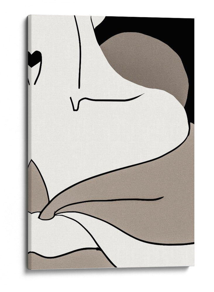 Forma femenina abstracta - Fluidys Studio II | Cuadro decorativo de Canvas Lab