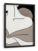 Forma femenina abstracta - Fluidys Studio II | Cuadro decorativo de Canvas Lab