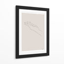 Gesto de mano abierta - Fluidys Studio II | Cuadro decorativo de Canvas Lab