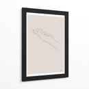 Gesto de mano abierta - Fluidys Studio II | Cuadro decorativo de Canvas Lab
