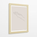Gesto de mano abierta - Fluidys Studio II | Cuadro decorativo de Canvas Lab