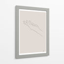 Gesto de mano abierta - Fluidys Studio II | Cuadro decorativo de Canvas Lab