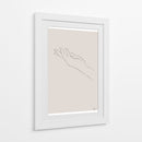 Gesto de mano abierta - Fluidys Studio II | Cuadro decorativo de Canvas Lab