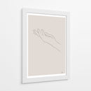 Gesto de mano abierta - Fluidys Studio II | Cuadro decorativo de Canvas Lab