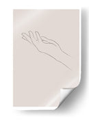 Gesto de mano abierta - Fluidys Studio II | Cuadro decorativo de Canvas Lab