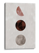 Formas abstractas majestuosas y terrosas - Fluidys Studio II | Cuadro decorativo de Canvas Lab