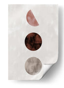 Formas abstractas majestuosas y terrosas - Fluidys Studio II | Cuadro decorativo de Canvas Lab