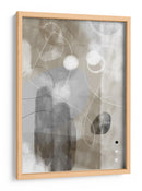 Formas orgánicas neutras - Fluidys Studio II | Cuadro decorativo de Canvas Lab