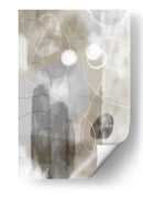 Formas orgánicas neutras - Fluidys Studio II | Cuadro decorativo de Canvas Lab