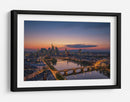 Horizonte de Frankfurt al atardecer - Robin Oelschlegel | Cuadro decorativo de Canvas Lab