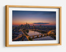 Horizonte de Frankfurt al atardecer - Robin Oelschlegel | Cuadro decorativo de Canvas Lab