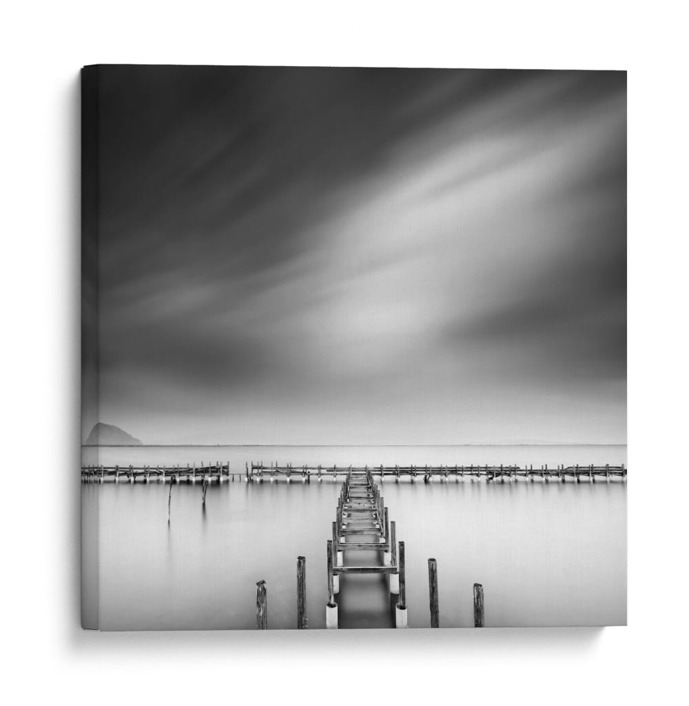 Horizonte de muelle roto - George Digalakis | Cuadro decorativo de Canvas Lab