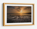 Puesta de sol dorada sobre el océano - Isam Telhami | Cuadro decorativo de Canvas Lab