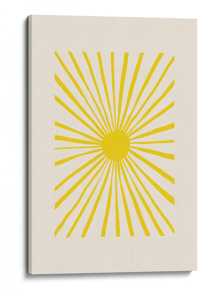 Rayos de sol dorados - Fluidys Studio | Cuadro decorativo de Canvas Lab
