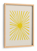 Rayos de sol dorados - Fluidys Studio | Cuadro decorativo de Canvas Lab