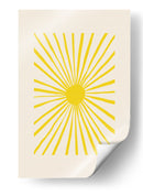 Rayos de sol dorados - Fluidys Studio | Cuadro decorativo de Canvas Lab