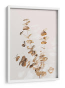 Ramas de eucalipto dorado - Fluidys Studio III | Cuadro decorativo de Canvas Lab