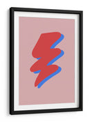 Rayo rojo - Fluidys Studio | Cuadro decorativo de Canvas Lab
