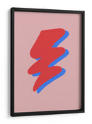 Rayo rojo - Fluidys Studio | Cuadro decorativo de Canvas Lab