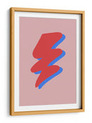 Rayo rojo - Fluidys Studio | Cuadro decorativo de Canvas Lab