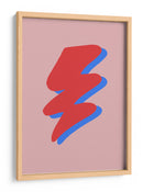 Rayo rojo - Fluidys Studio | Cuadro decorativo de Canvas Lab