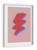 Rayo rojo - Fluidys Studio | Cuadro decorativo de Canvas Lab