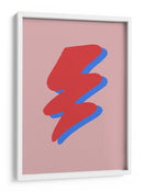 Rayo rojo - Fluidys Studio | Cuadro decorativo de Canvas Lab