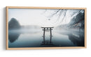 Reflejo de la Puerta Torii brumosa - Takumi Ikeda | Cuadro decorativo de Canvas Lab