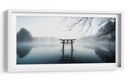 Reflejo de la Puerta Torii brumosa - Takumi Ikeda | Cuadro decorativo de Canvas Lab